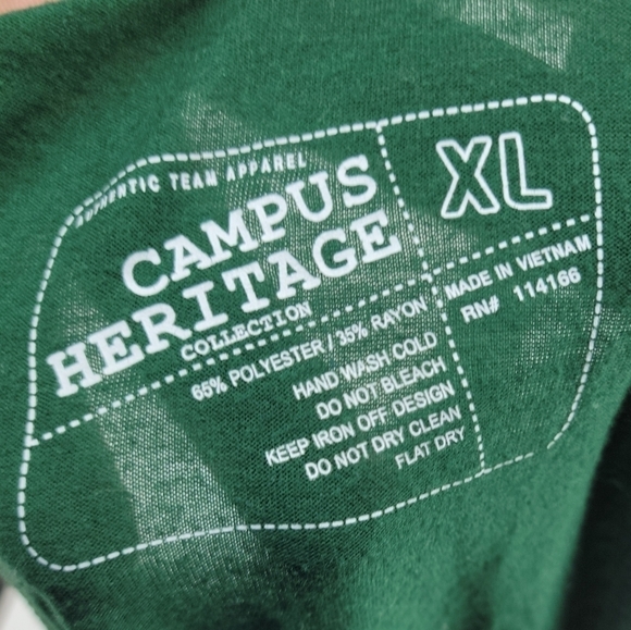 🎓Campus Heritage Michigan State Spartans womens green tank with sequins XL - Picture 3 of 6